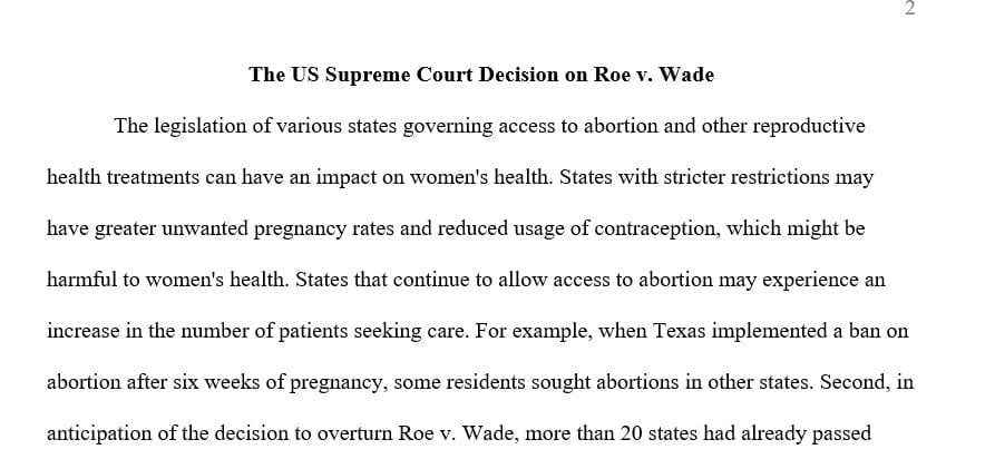 Roe v. Wade