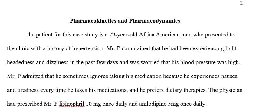 pharmacokinetic and pharmacodynamic processes 