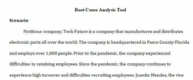 Select one of the other root cause analysis 