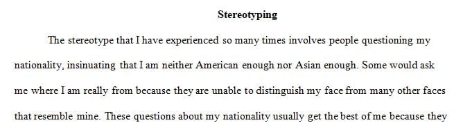  stereotyping and its impact on individuals and communities