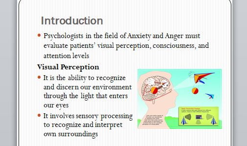 Your Topic: Psychologist in the field of Anxiety and Anger