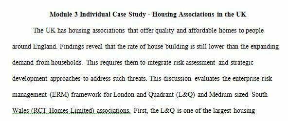 Housing Associations in the UK