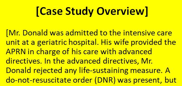 Use of professional guidelines and tools that create a strategy for dealing with an ethical dilemma in a simulated case study