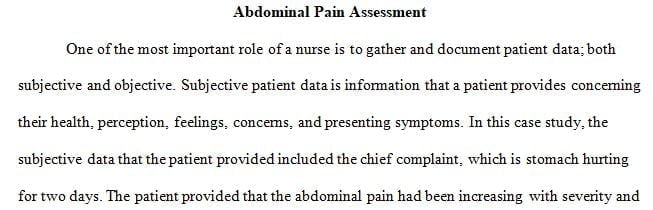 NURS - 6512C Advanced Health Assessment & Diagnostic Reasoning