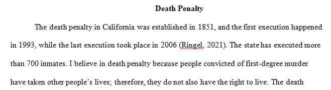  penalty for a person convicted of first-degree murder is life in prison or even the death penalty