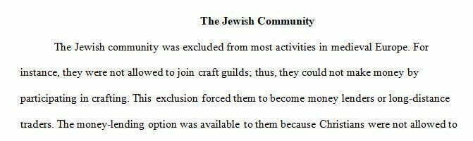 how do you perceive the level of inclusion for Jewish subjects in medieval Europe