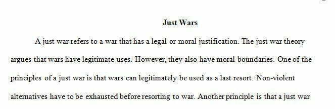 just war