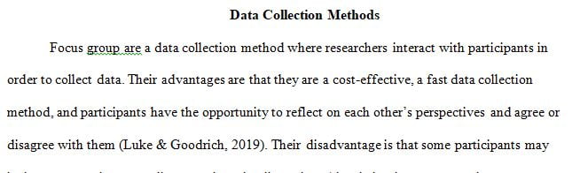 explore different data collection methods