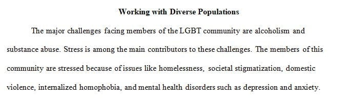 Working with diverse populations involves complex challenges and, at times, a shift in perspective