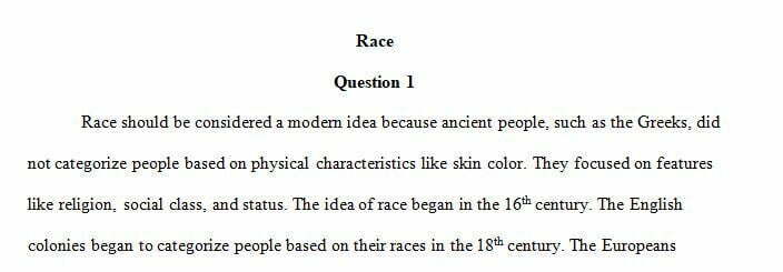 Race is arguably the most consequential concept