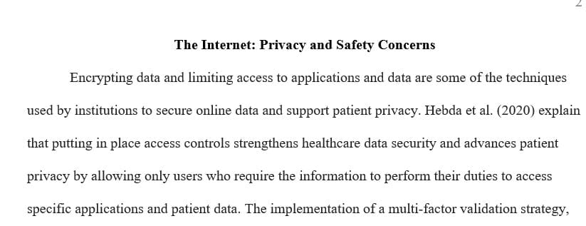 This discussion forum explores privacy concerns with the use of the Internet in health care.