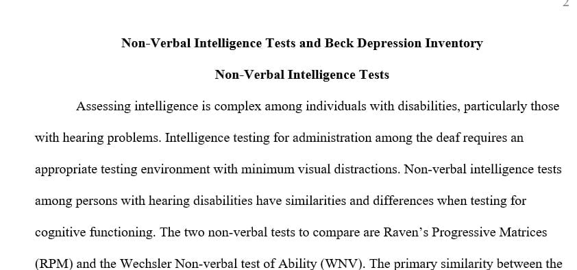 Find a test to assess, intelligence or education, find a similar alternative test for administration with an individual who may be blind