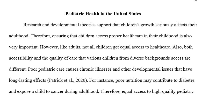 Sources of pediatric primary care in the United States