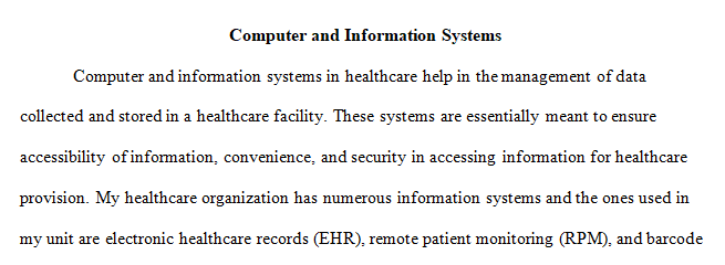 computer and information systems