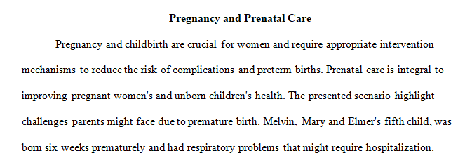 prenatal care 