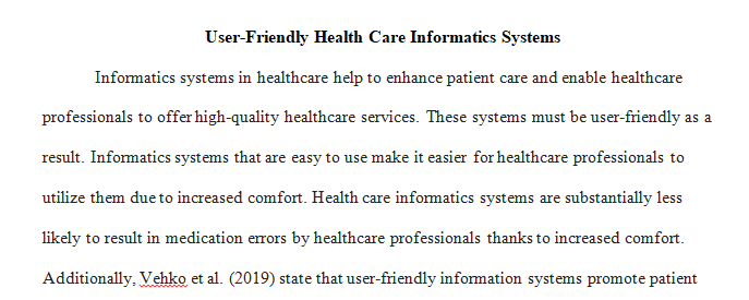 health care informatics