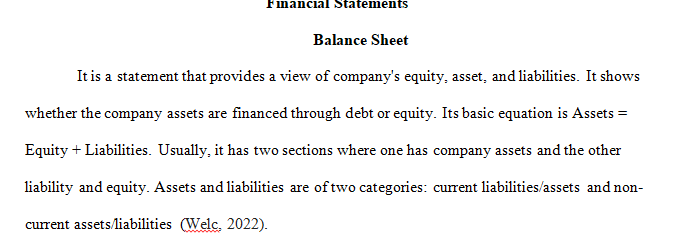 financial statements