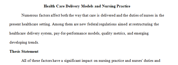 health care delivery 