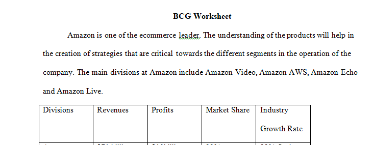 A BCG matrix, also known as a growth-share matrix