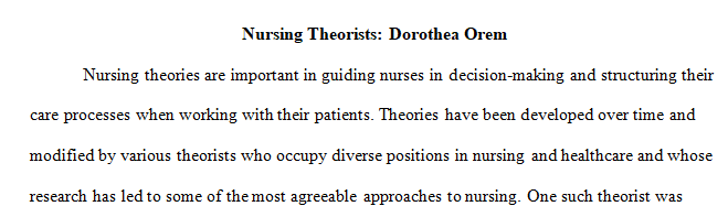 Nursing Theorists