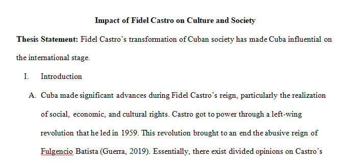 Fidel Castro Research