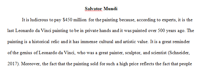  Leonardo's Salvator Mundi