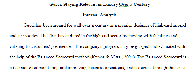 Balanced Scorecard Approach