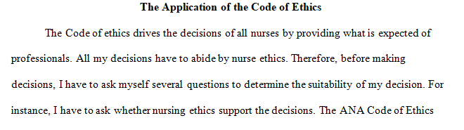 Code of Ethics