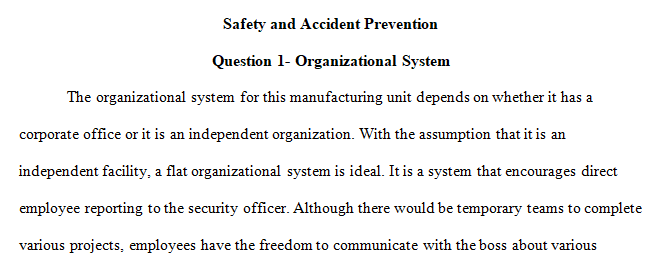 organizational system