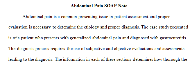 What diagnostic tests