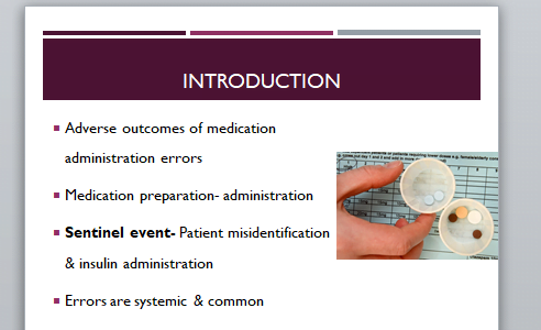 hypothetical in-service session