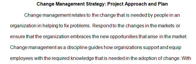 change management