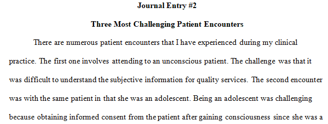 challenging patient encounter