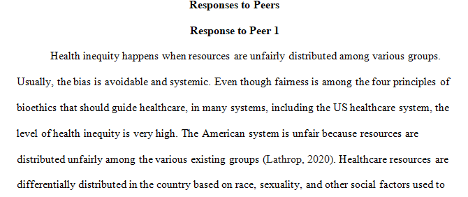 Healthcare inequity