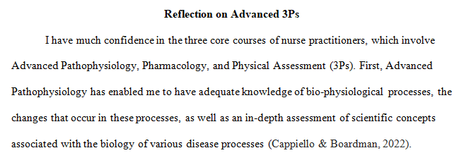 Advanced Pathophysiology