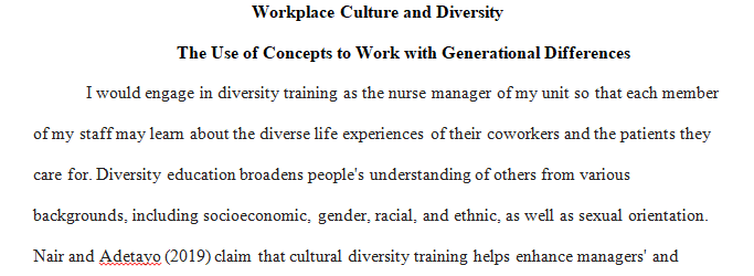 diverse staff in health care organizations