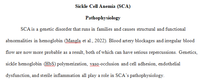 Discuss the pathophysiology