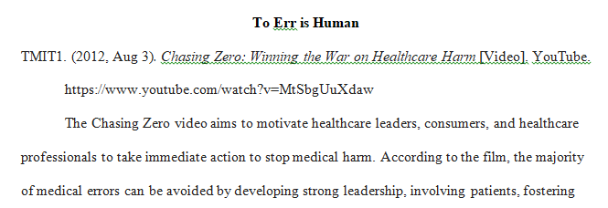  Illustrating "to err is human