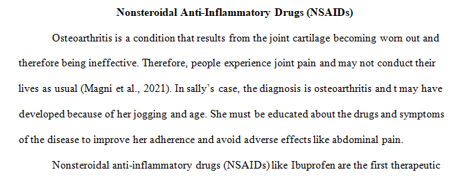 diagnosed with osteoarthritis