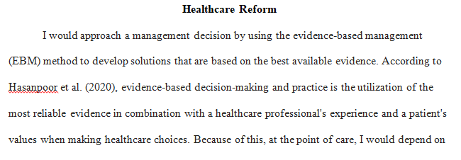 management process for nursing 