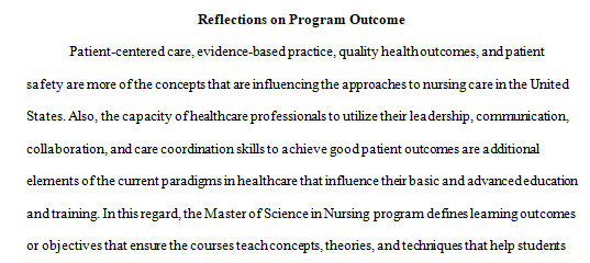 course will help you achieve Program Outcome 