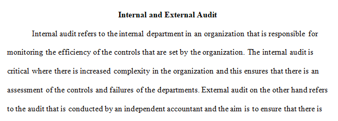 The Role of the Independent Auditor 