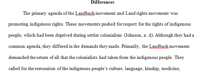 Land rights movements