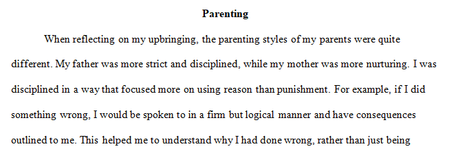 parenting styles your parents