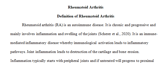 Rheumatoid Arthritis