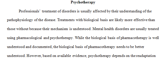 psychotherapy is as effective as psychopharmacology