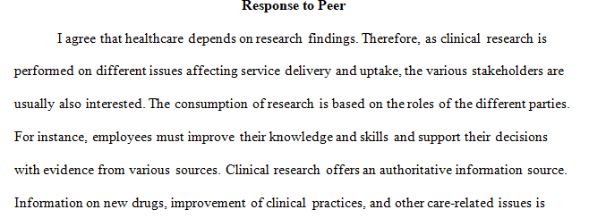 Clinical practice areas 