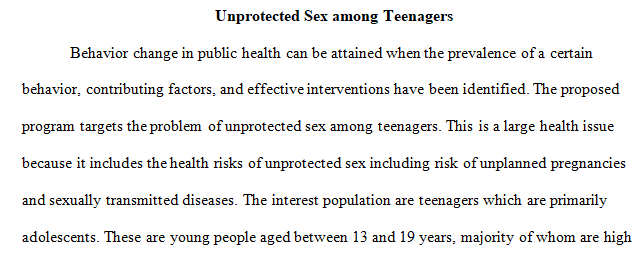 health behavior using empirical support