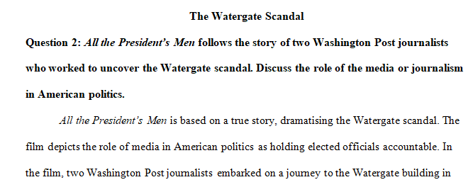 Watergate scandal