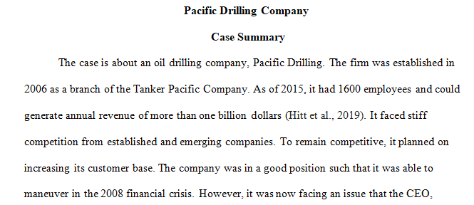 Offshore Driller Pacific Drilling